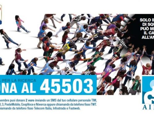 Airc – Un Gol per la Ricerca 2013