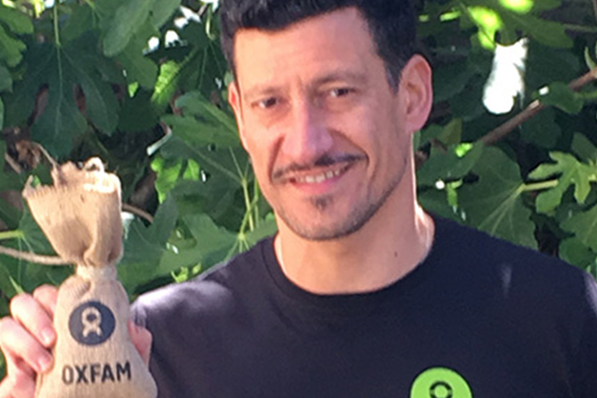 Gigi Mastrangelo testimonial Oxfam - Sfido la fame 2015