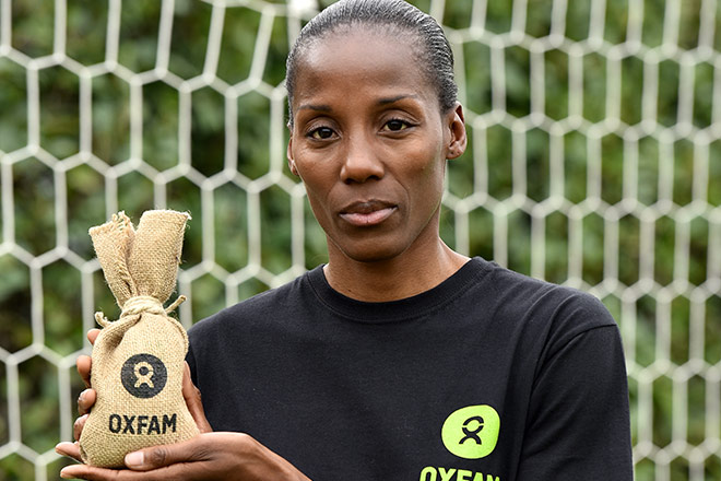 Campagna Oxfam 2016 - Fiona May