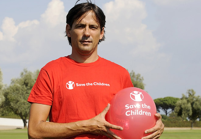 Campagna Save the Children 2016 - Simone Inzaghi