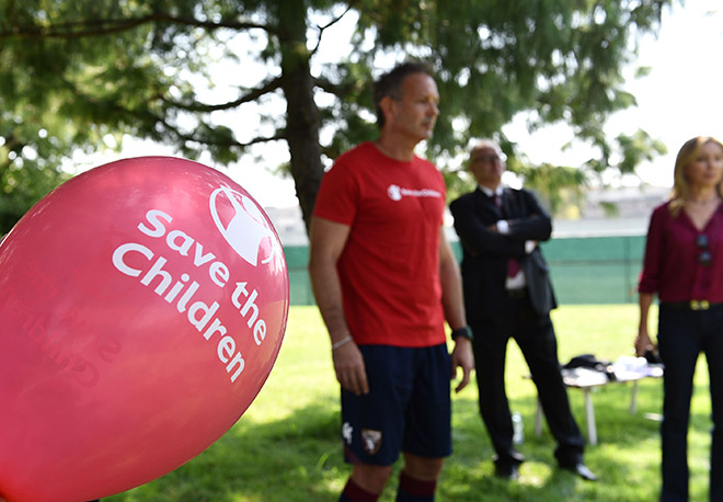 Set Photo Video per la Campagna Save the Children - Every One 2015 - Un calcio alla mortalità infantile