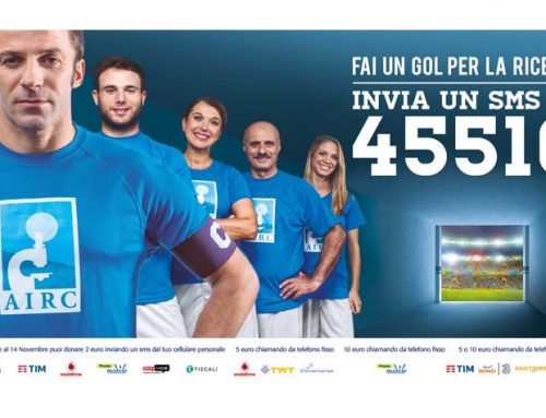 Airc – Un Gol per la Ricerca 2017